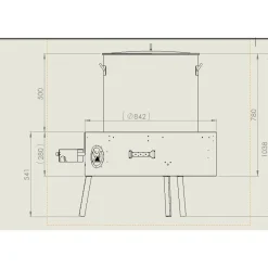 Online GrillSymbol Keittokattila , Soup Station 160 litraa, kaasu