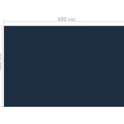 Discount FinePRICE Kelluva uima-altaan pe-aurinkoenergiakalvo 600x400 cm