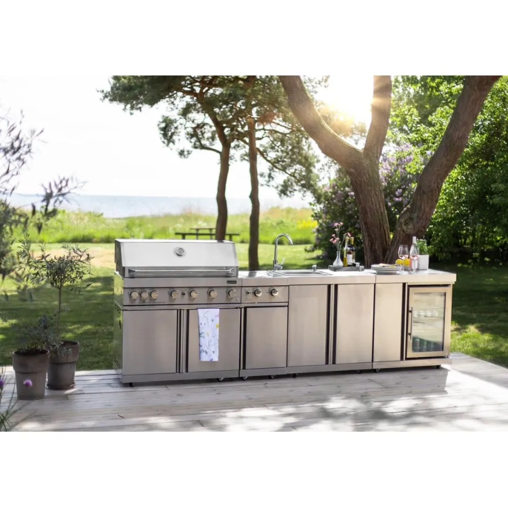 Hot Myoutdoorkitchen Kesäkeittiö Florida, ruostumaton teräs