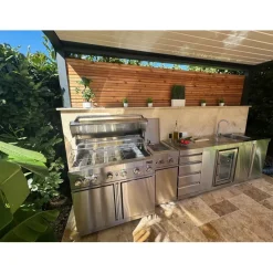 Hot Myoutdoorkitchen Kesäkeittiö Oregon, ruostumaton teräs
