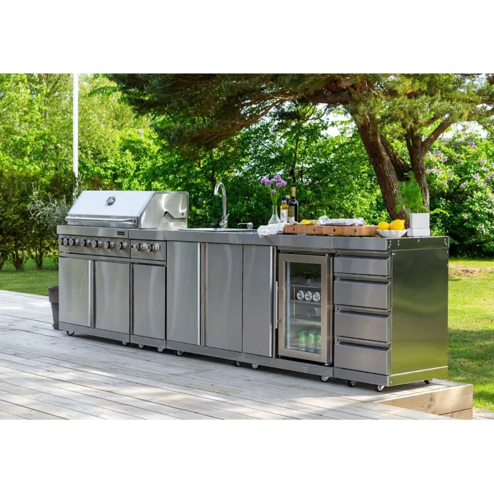 Hot Myoutdoorkitchen Kesäkeittiö Oregon, ruostumaton teräs