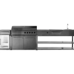 New Myoutdoorkitchen Kesäkeittiö Nordic Line Helsinki, musta