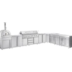 Sale Myoutdoorkitchen Kesäkeittiö Washington, ruostumaton teräs