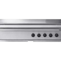 Myoutdoorkitchen Kesäkeittiön integroitava kaasugrilli Nordic Line Stainless, 5 poltinta, musta