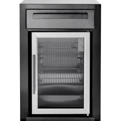 Discount Myoutdoorkitchen Kesäkeittiön jääkaappimoduuli Nordic l,ine Black, musta 63 l,