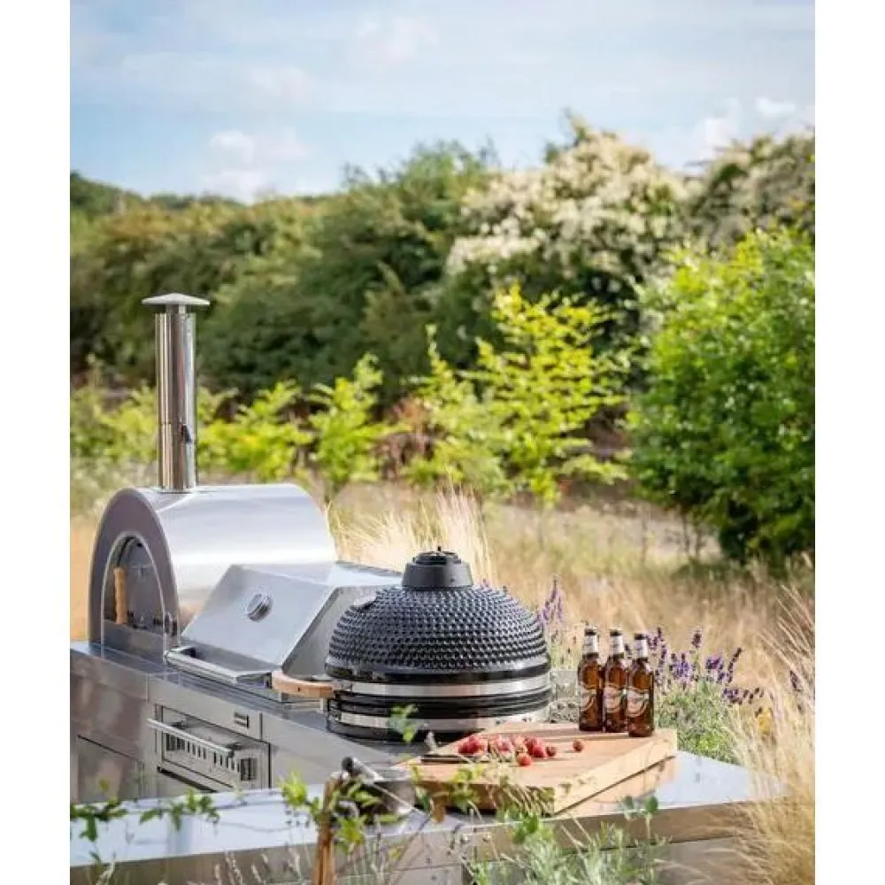 Online Myoutdoorkitchen Kesäkeittiön Kamado-moduuli Stainless Collection