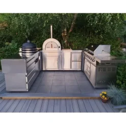 Online Myoutdoorkitchen Kesäkeittiön Kamado-moduuli Stainless Collection