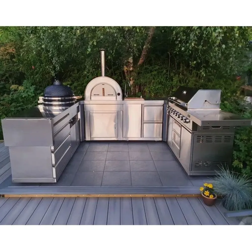 Online Myoutdoorkitchen Kesäkeittiön Kamado-moduuli Stainless Collection