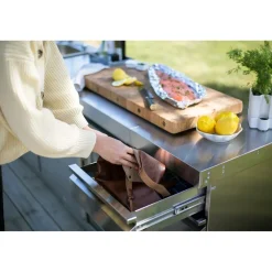 Clearance Myoutdoorkitchen Kesäkeittiön laatikkomoduuli Stainless Collection