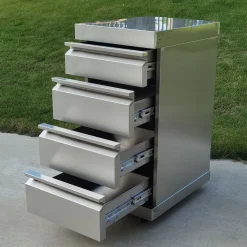 Clearance Myoutdoorkitchen Kesäkeittiön laatikkomoduuli Stainless Collection