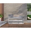 Clearance Myoutdoorkitchen Kesäkeittiön perusmoduuli 180 cm 3 moduulia ruostumaton teräs