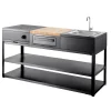 Sale Myoutdoorkitchen Kesäkeittiön perusmoduuli 180 cm 3 moduulia musta