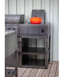 Best Myoutdoorkitchen Kesäkeittiön perusmoduuli Nordic Line Black, 60cm