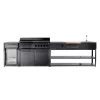 New Myoutdoorkitchen Kesäkeittiön perusmoduuli ovella 120 cm 2 moduulia musta