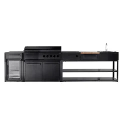 Hot Myoutdoorkitchen Kesäkeittiön tiskiallasmoduuli integroitava musta