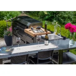 Hot Myoutdoorkitchen Kesäkeittiön työtasomoduuli Nordic Line Black, 120cm