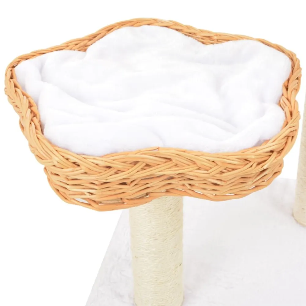 Online FinePRICE Kissan kiipeilypuu sisal-pylväällä luonnollinen paju (70725)