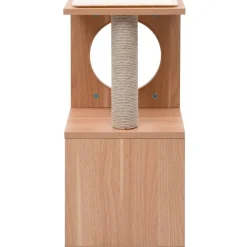 Online FinePRICE Kissan kiipeilypuu sisal-raapimismatolla 60 cm
