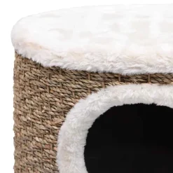 Outlet FinePRICE Kissan pesä puisilla jaloilla 41 cm meriheinä (70970)