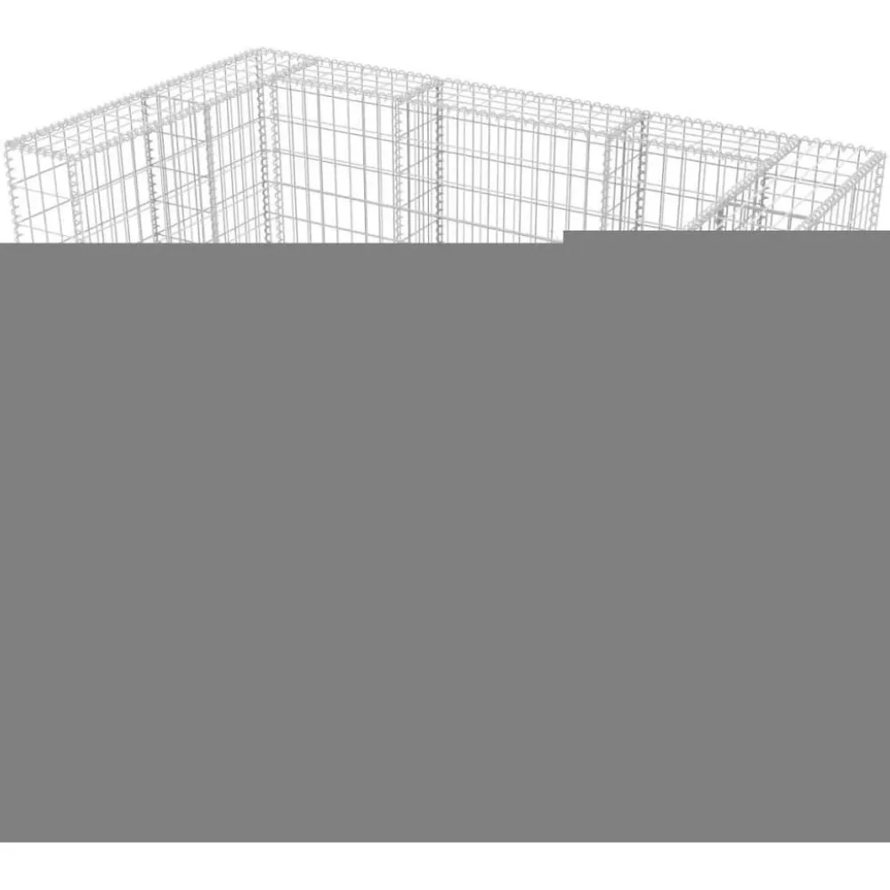 Discount FinePRICE Kivikoriaita kahdelle roska-astialle 180x100x120 cm