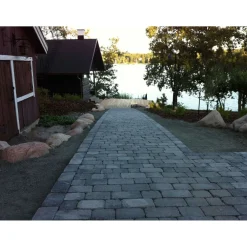 Clearance Betonilaatta Kivisarja Sofia 60 mm patinoitu musta