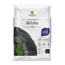 Best Kekkilä Kivituhka , 56 säkkiä x 20 kg/lava, tummanharmaa