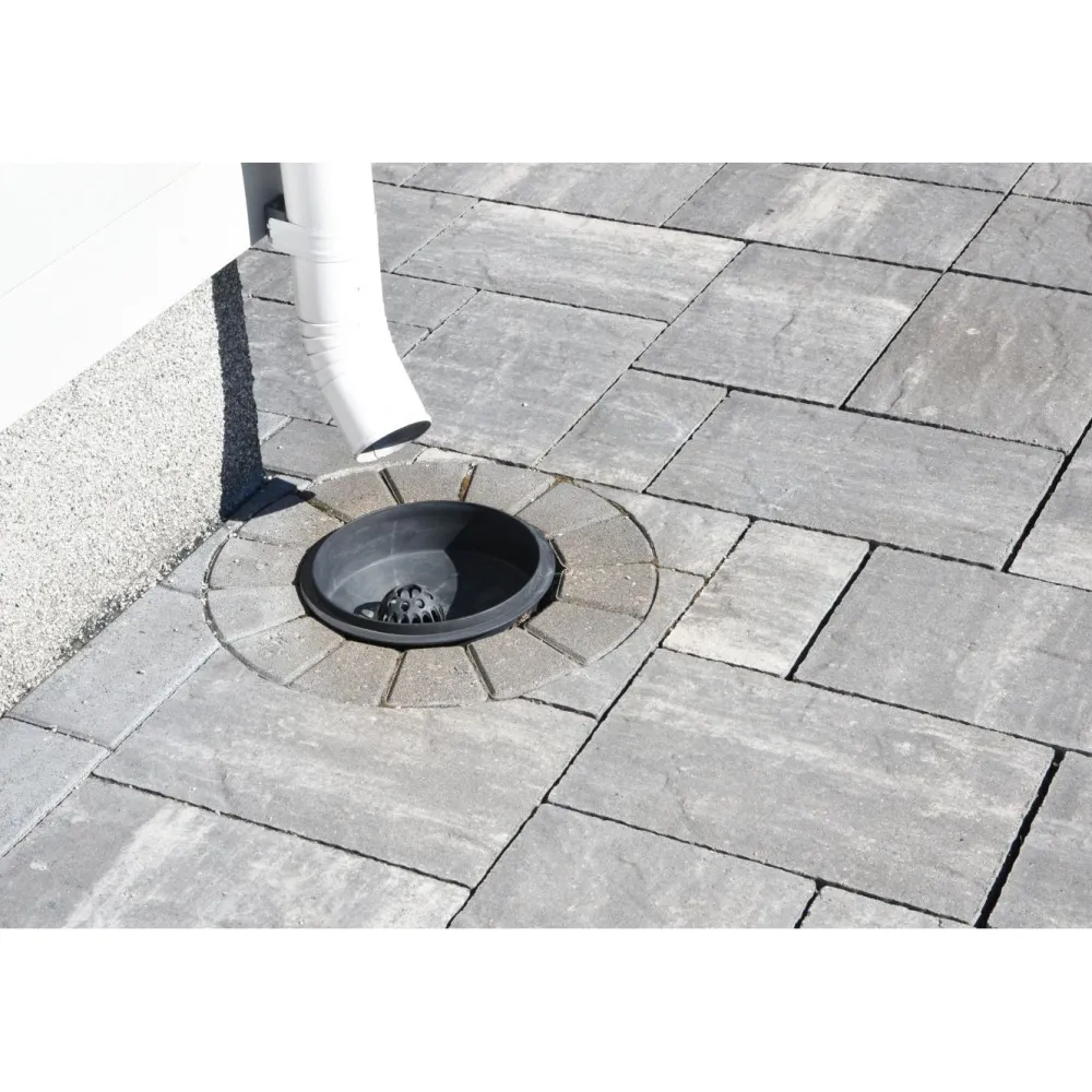 New Lakka Rakennustuotteet Klassikko kaarrekivi Lakka 115x110x60 mm harmaa