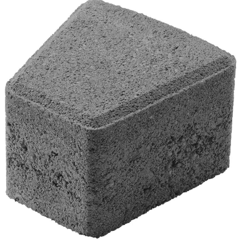 Outlet Lakka Rakennustuotteet Klassikko kaarrekivi Lakka 115x110x60 mm musta