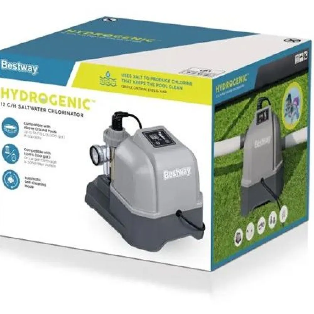 Clearance Bestway Kloorauslaite Hydrogenic 12 g/h