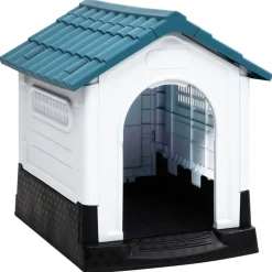 Outlet FinePRICE Koirankoppi 57x68x66 cm polypropeeni sininen