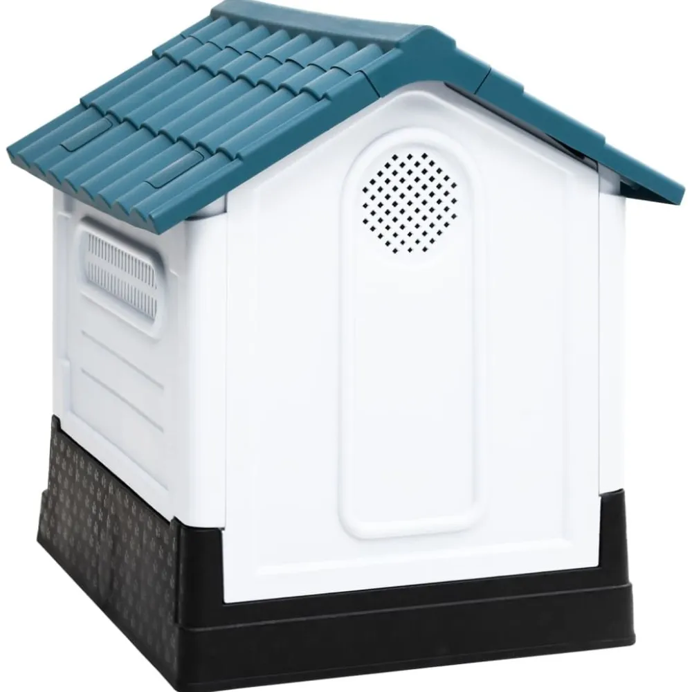 Outlet FinePRICE Koirankoppi 57x68x66 cm polypropeeni sininen