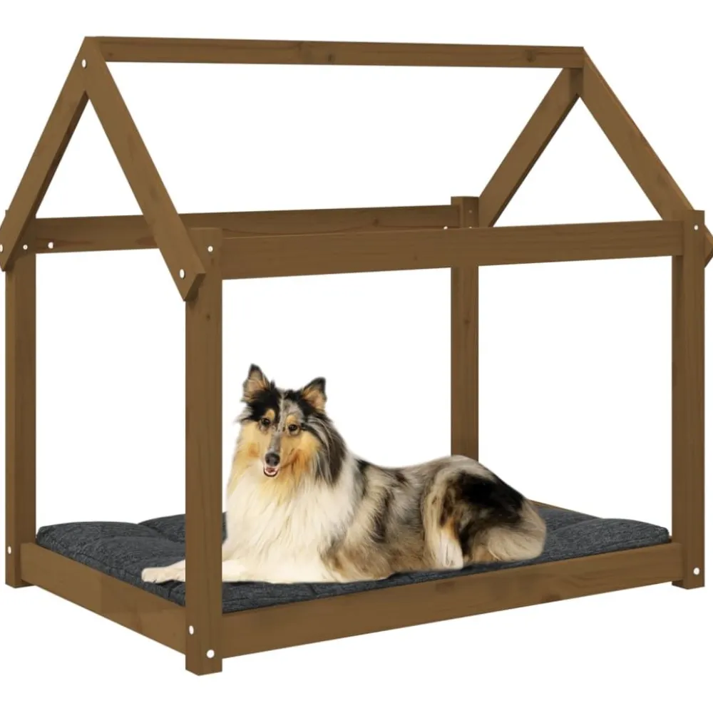 Online FinePRICE Koiransänky 61-111x50-80x70-100cm, mänty, eri kokoja ja värejä