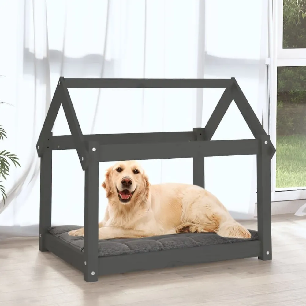 Online FinePRICE Koiransänky 61-111x50-80x70-100cm, mänty, eri kokoja ja värejä