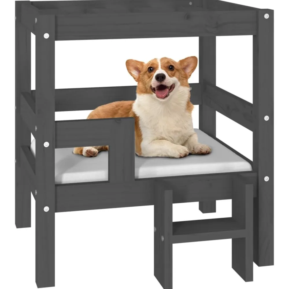Online FinePRICE Koiransänky 55-105x53-83x60-100cm, mänty, eri värejä ja kokoja