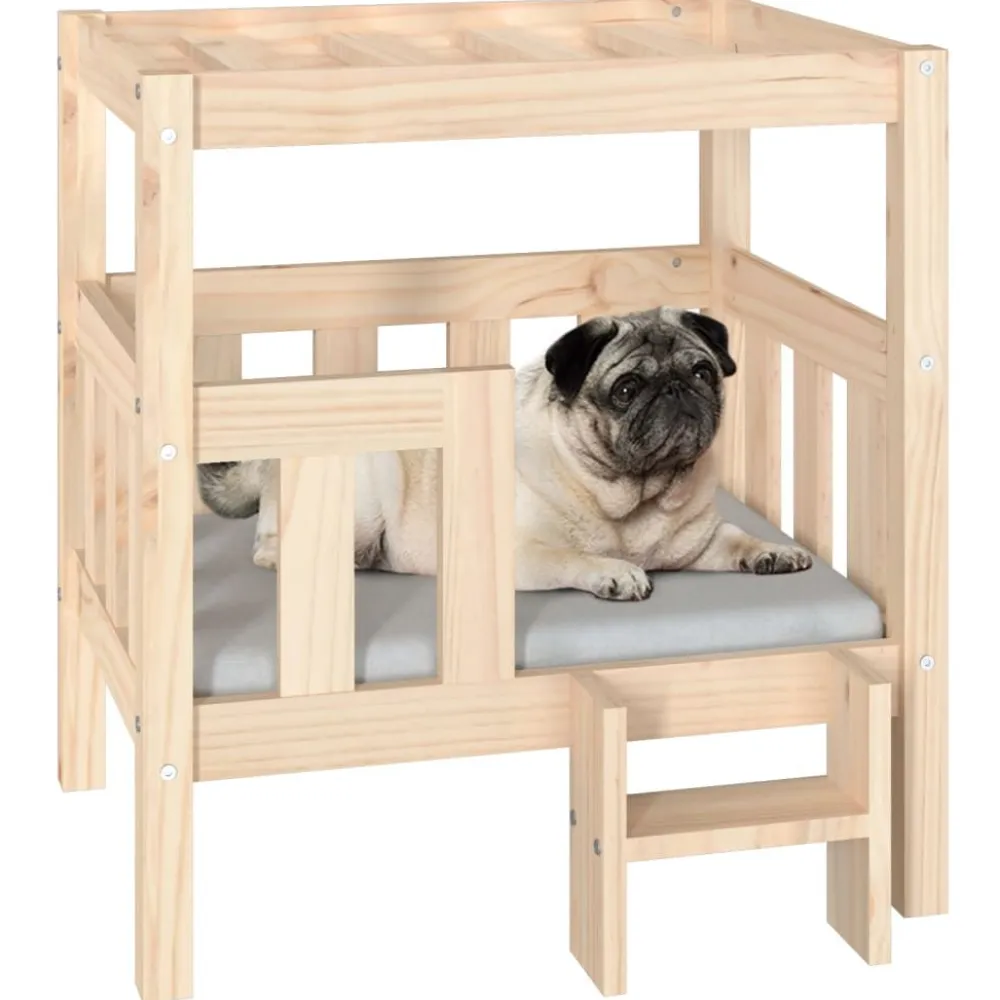 Online FinePRICE Koiransänky 55-105x53-83x60-100cm, mänty, eri värejä ja kokoja