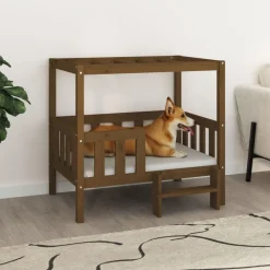 Online FinePRICE Koiransänky 55-105x53-83x60-100cm, mänty, eri värejä ja kokoja