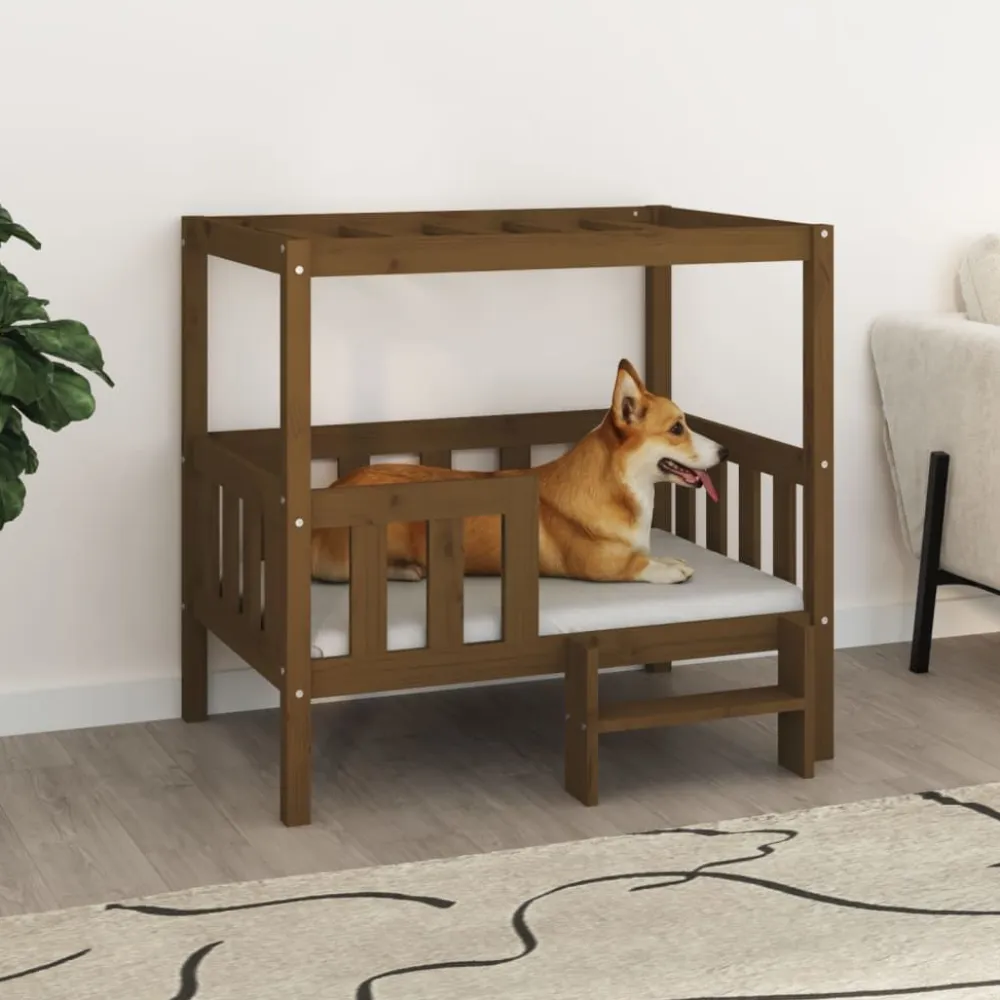 Online FinePRICE Koiransänky 55-105x53-83x60-100cm, mänty, eri värejä ja kokoja