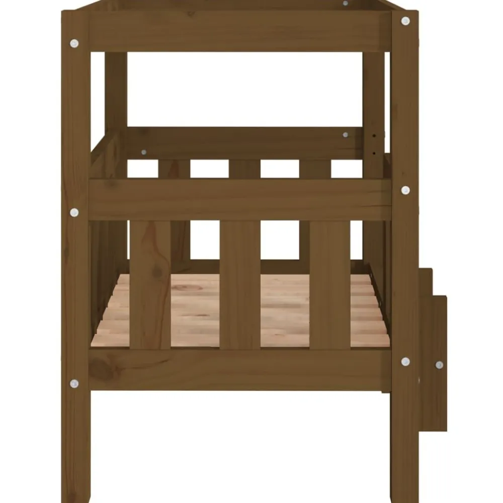 Online FinePRICE Koiransänky 55-105x53-83x60-100cm, mänty, eri värejä ja kokoja