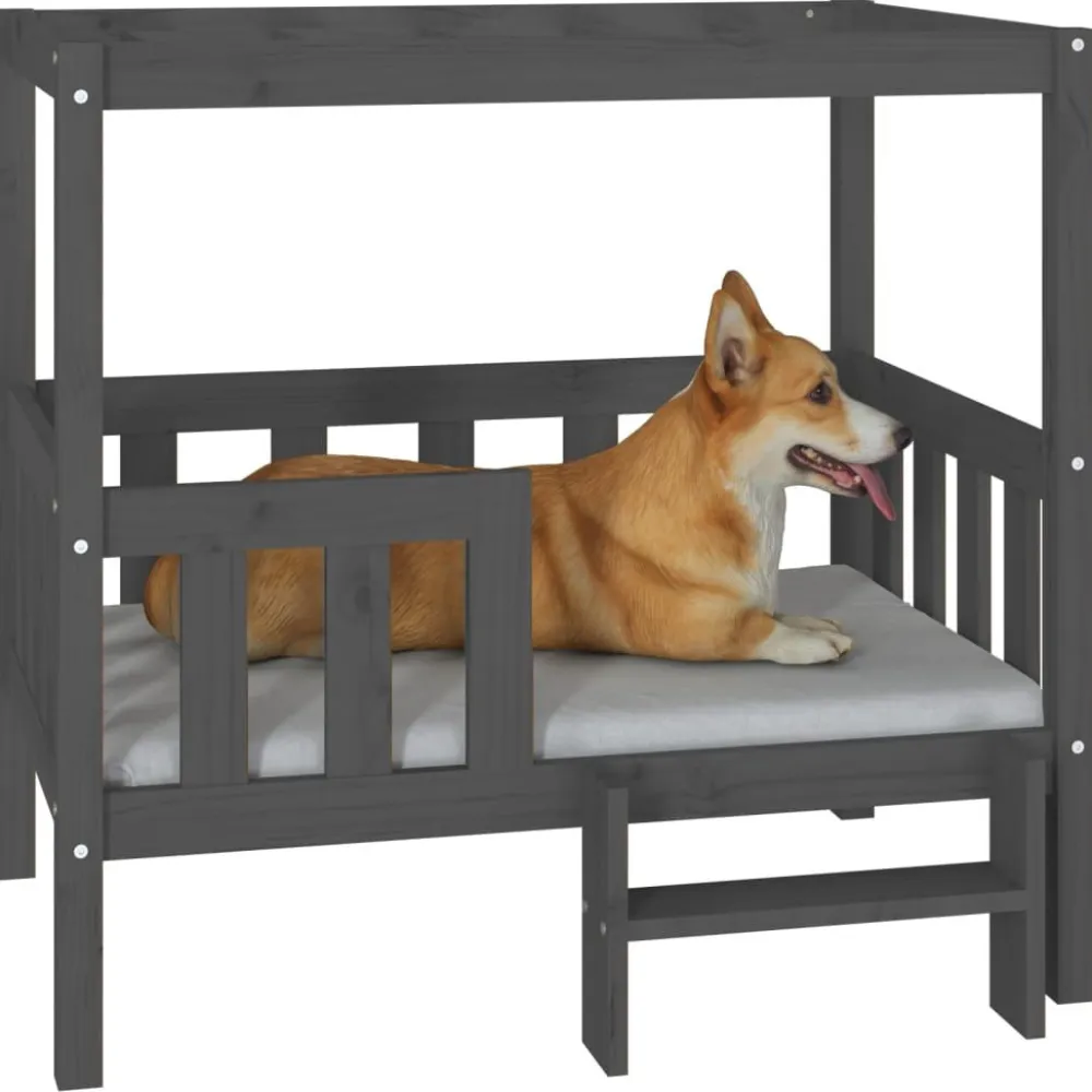Online FinePRICE Koiransänky 55-105x53-83x60-100cm, mänty, eri värejä ja kokoja
