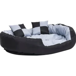Discount FinePRICE Koiran tyyny, kaksipuolinen, pestävä, eri kokoja ja värejä Harmaa/musta