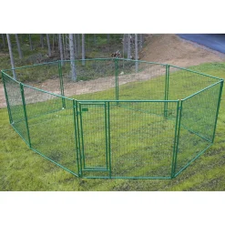 New Jämpti Koiratarha Pro MEDI 1+11 elementtiä 6x6 m eri värejä