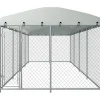Hot FinePRICE Koiratarha katoksella, 8x4x2m