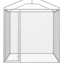 Discount FinePRICE Koiratarha suojakatoksella, 2x2x2,1m