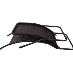 Best FinePRICE Kokoontaitettava aurinkotuoli 61x147x95 cm polyrottinki ruskea