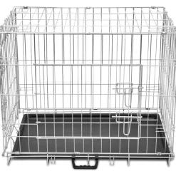 New FinePRICE Kokoontaitettava koiranhäkki, 64x95x56cm, L