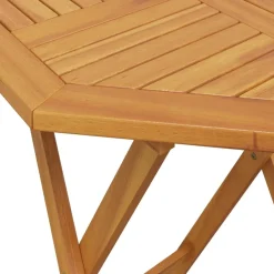 Sale FinePRICE Kokoontaitettava 3-osainen puusarja, täysi/akaasiapuu, eri kokoja ja malleja (09142)
