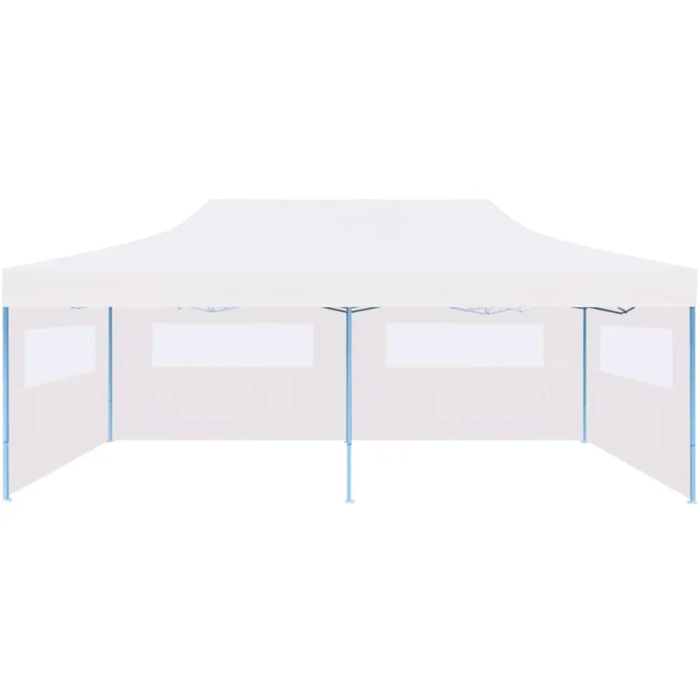 Hot FinePRICE Kokoontaitettava pop-up juhlateltta 3x6 m valkoinen