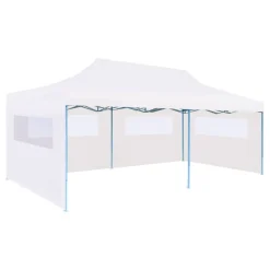 Hot FinePRICE Kokoontaitettava pop-up juhlateltta 3x6 m valkoinen