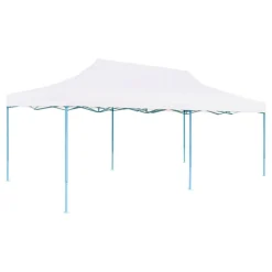 Hot FinePRICE Kokoontaitettava pop-up juhlateltta 3x6 m valkoinen