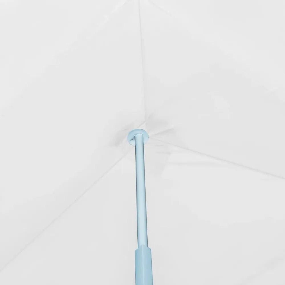 New FinePRICE Kokoontaitettava pop-up juhlateltta 5 sivuseinää 3x9m valkoinen